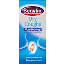 Benylin Dry Cough Non-Drowsy 150ml (exp 02/18 & 11/17)