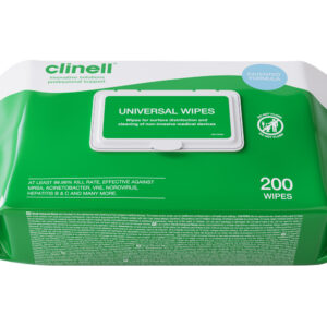 Clinell Universal Sanitising Wipes (200)