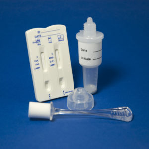 Saliva Drug Test (6 Drugs) (amp/coc/met/op/can/metham)