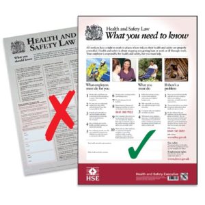 First Aid At Work Poster HSE     (HSEFAP)