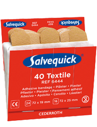 Cederroth Salvequick Fabric Refill (6x40) 6444