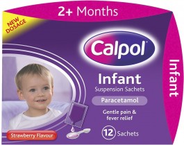 Calpol Infant Suspension Sachets Original (12x5ml)