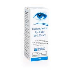 Chloramphenicol Drops 10ml POM