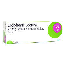 Diclofenac Tablets (84) 25mg  POM