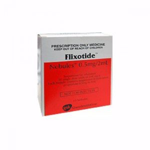 Flixotide Nebules 0.5mg/2ml (10)  POM
