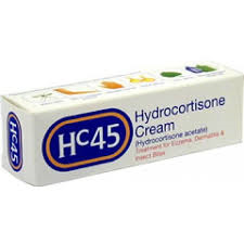 HC 45 Cream 1%  15 gm        P