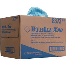 Kleenex Wypall X80 Cloth Blue 1ply (10x25)   7565