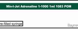 Min-I-Jet Adrenaline 1-1000 1ml   1083      POM