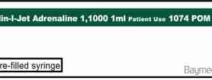 Min-I-Jet Adrenaline 1,1000 1ml Patient Use  1074   POM