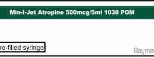 Min-I-Jet Atropine 500mcg/5ml     1038       POM