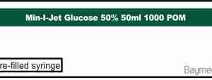 Min-I-Jet Glucose 50%  50ml      1000            POM