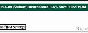 Min-I-Jet Sodium Bicarbonate 8.4%  50ml     1051     POM