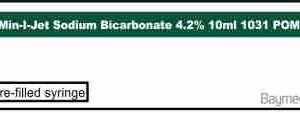 Min-I-Jet Sodium Bicarbonate 4.2% 10ml     1031     POM