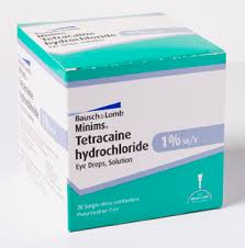 Minims Amethocaine/Tetracaine  1%  (20)   POM