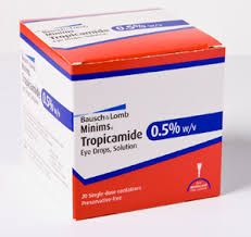 Minims Tropicamide 0.5% (20)      POM
