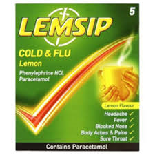 Lemsip Sachets Lemon Original (5)