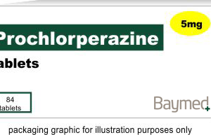 Prochlorperazine Tablets 5mg  (84)   POM