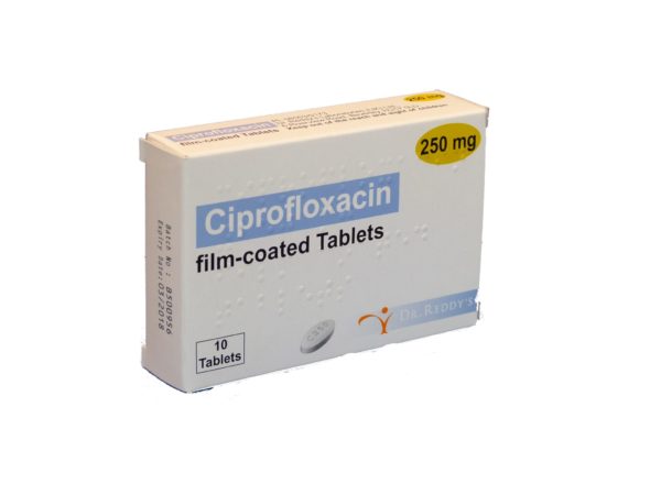 Ciprofloxacin Tablets 250mg (10)   POM