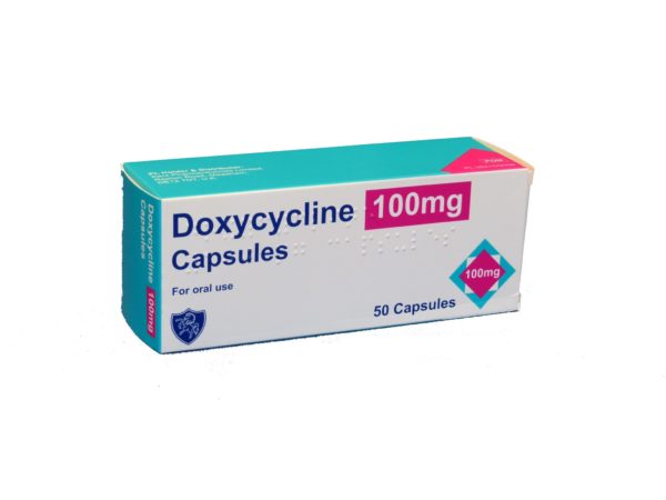 Doxycycline Capsules 100mg (50)   POM