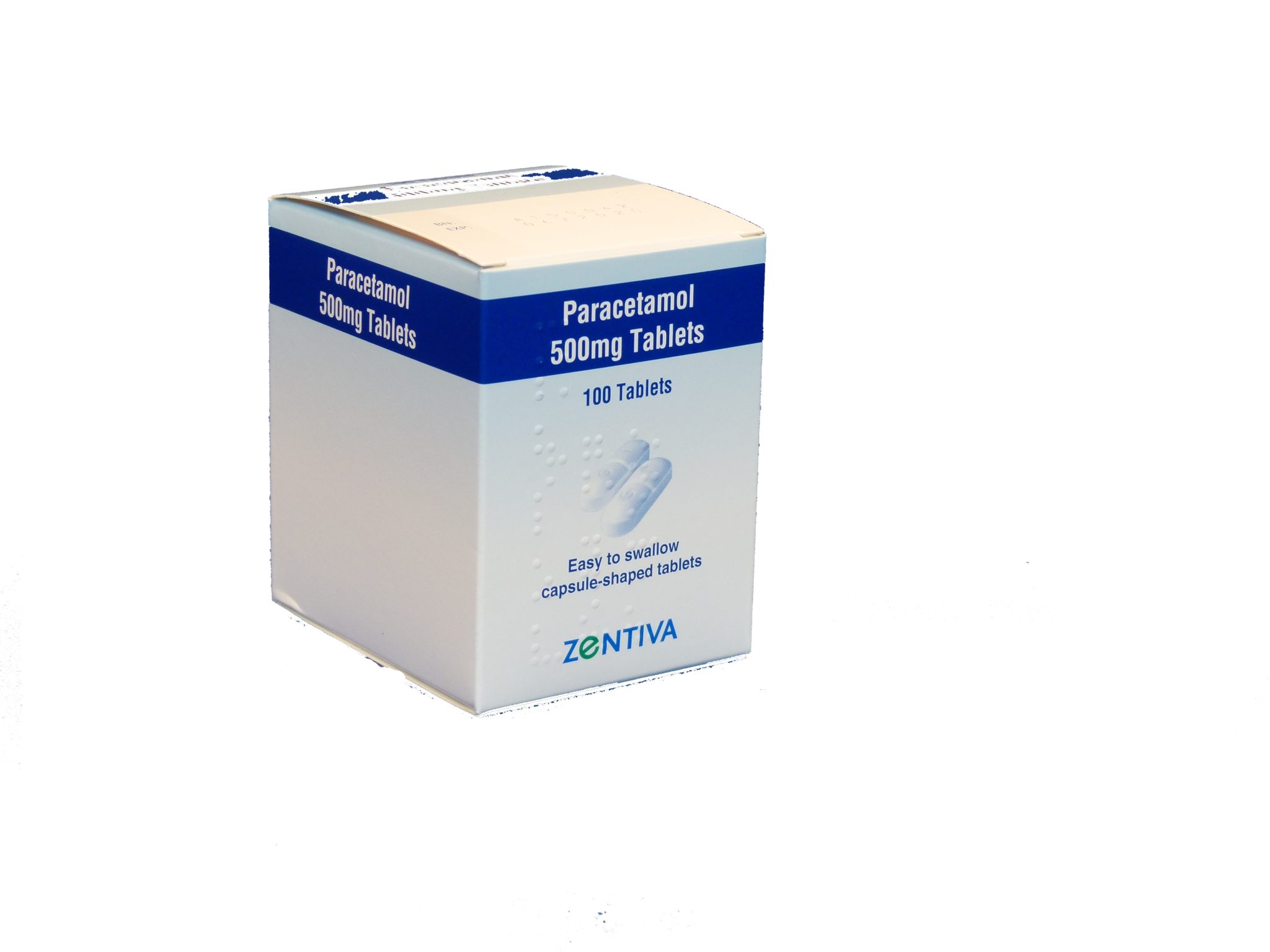 Tablets POM 100 Paracetamol