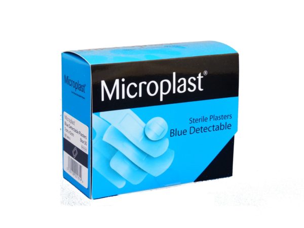 Standard Blue Plasters 3" x 2" (100)