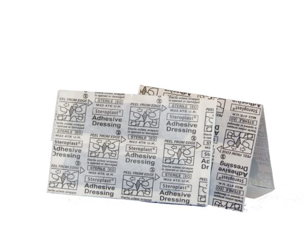First Aid Plasters Blue Assorted (10)