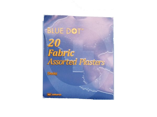 First Aid Plasters Fabric Assorted (10)