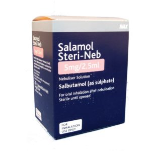 Salamol Steri-Neb 5mg/2.5ml  (20)          POM