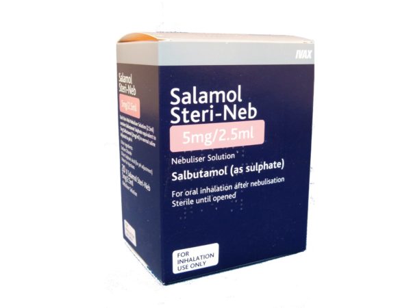 Salamol Steri-Neb 5mg/2.5ml  (20)          POM