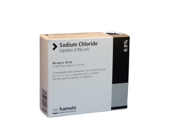 Sodium Chloride Injection 0.9% (10x10ml)  POM