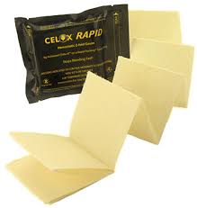 Celox Rapid Haemostatic Z-Fold Gauze